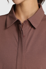 Women's Spring Loose-Fitting Curved Hem Quick Dry Shirt