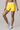 Women's Contrast Waist V-Shape Peach Butt Sports Shorts
