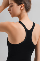 Women'S Nude High Elastic Thread Seamless Beautiful Back Vest