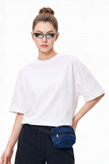 Women's Summer Lyocell Quick Dry Drop Shoulder Loose T-shirt