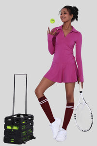 Polo collar quick-dry tennis golf sports dress