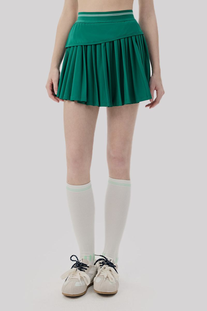 Women's Summer Cooling Anti-Revealing Yoga Pleated Skirt