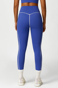 Women'S Color Clash Yoga Sports Leggings