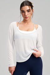 Women Loose-Fit Breathable Yoga Long Sleeves