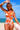 Women's Halter Deep V-Neck Twist-Front One-Piece Swimsuit