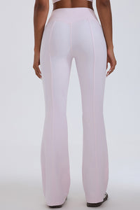 Women Hi-Waist Flared Yoga Leggings