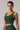 Women's Wide Strap U-Back Sport Bra with Soft Boning Support