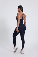 Women'S Sports Dance Y-Line Beauty Back Tight-Fitting Bodysuit