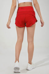 Women'S Casual Fitness Shorts Fake Two Piece