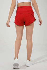 Women'S Casual Fitness Shorts Fake Two Piece
