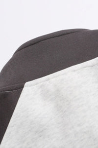 Couple Stand-Collar Zip-Up Casual Hoodie