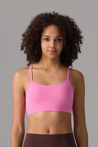 Women's Athletic Y‑Strap Back Thin Straps Sports Bra