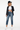 Women's High Waist Stretch slim Straight Leg Jeans