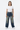 Women's Vintage Wash High Waist Straight Wide Leg Jeans