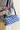 Unisex Checkered Canvas Cylinder Crossbody Bag