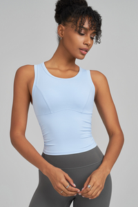 Women's sleeveless sports vest