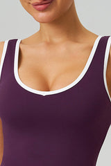 Women Naked-Feel Crisscross Back Sports Bra