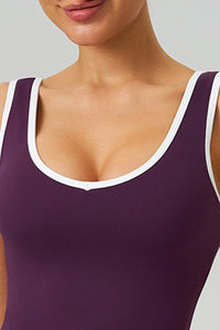 Women Naked-Feel Crisscross Back Sports Bra