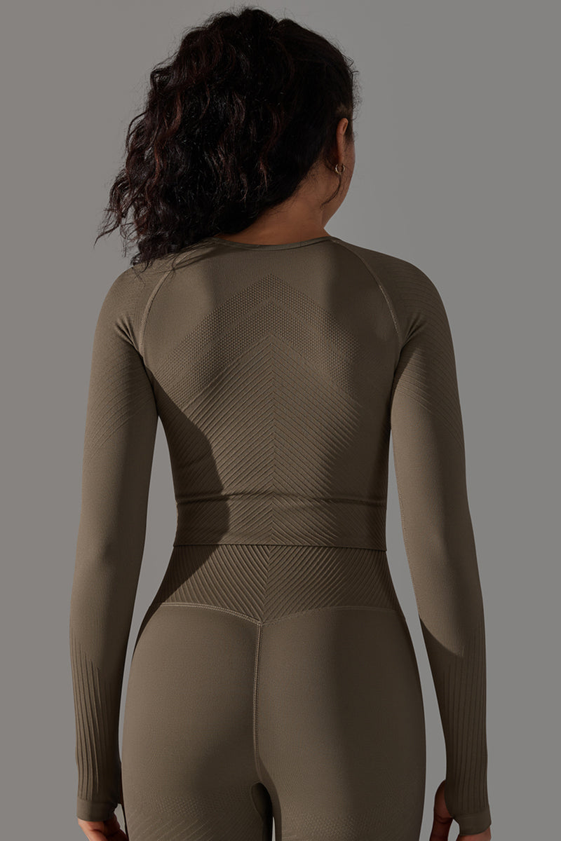 Seamless Women'S Athletic Long Sleeve