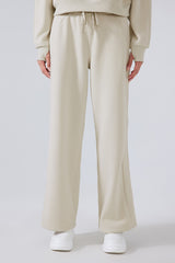 Women'S Casual Sport Waist Drawstring Wide Leg Pants