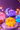 Halloween TPR Pumpkin Transparent Gift Squishy Toy