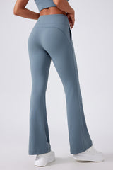 Women's Sports Yoga High Waist Wide Leg Pants