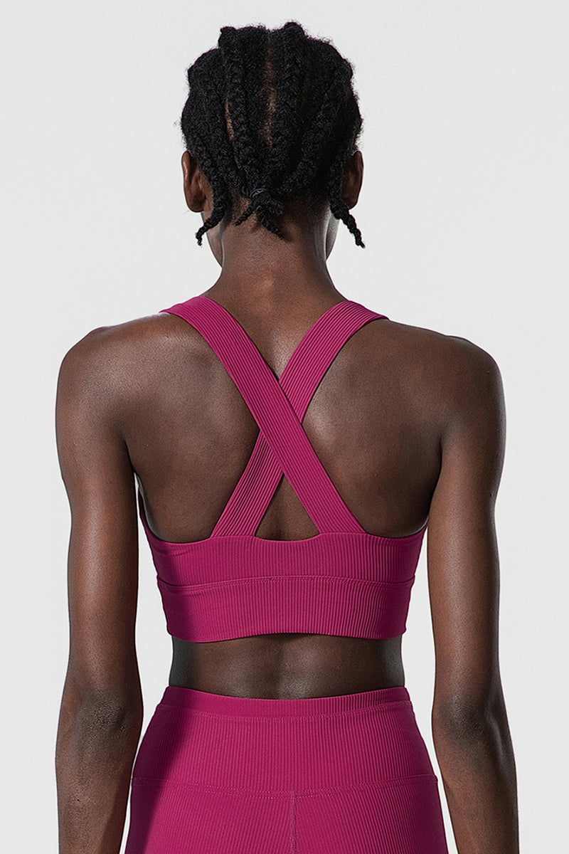 Women's Wide Strap I-Back Sports Bra