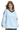 Women's Fall V Neck Lace Spliced Stripe Fleece Sweatshirt