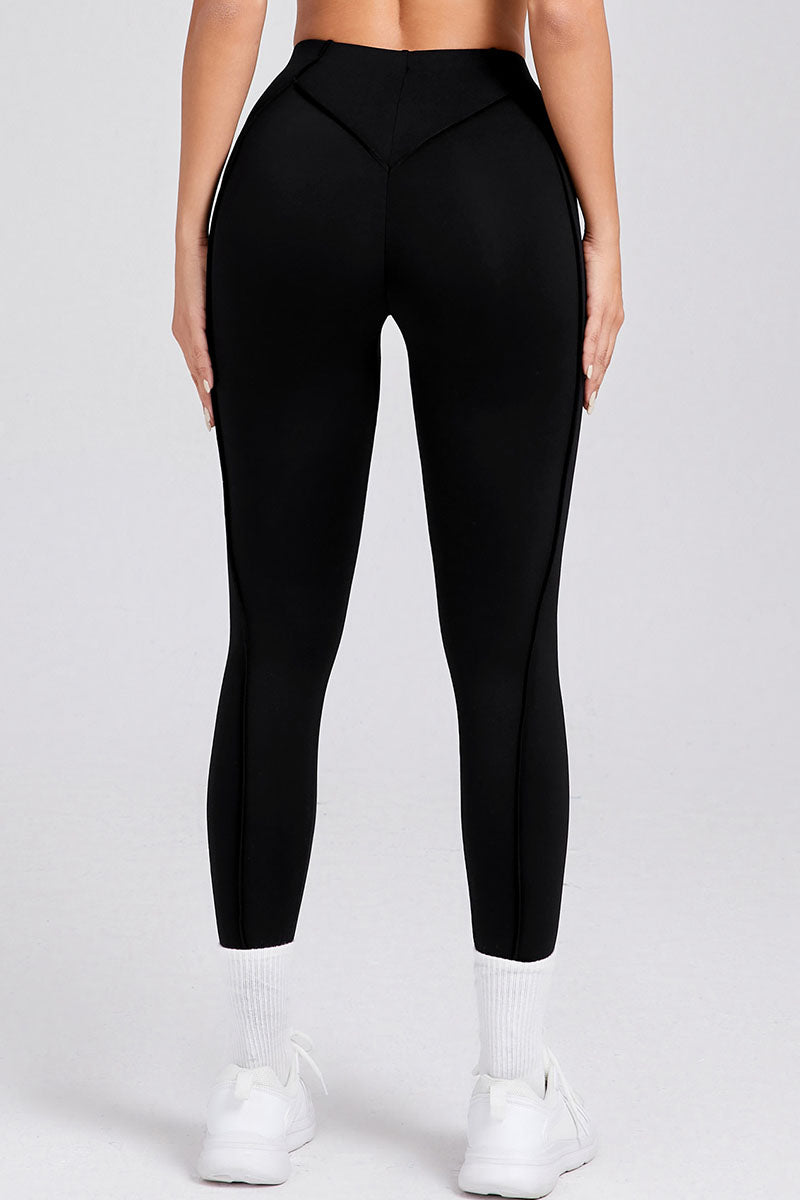 Women Patchwork Linear Stereoscopic Skinny Beauty Out Running Fitness Exercise Yoga Pants