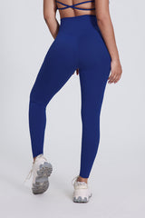 Women'S Yoga Sports Bright High-Waisted Hip Lift Cropped Pants