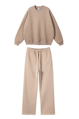 Men/Women Oversize Fleece-Lined Heavyweight Hoodie and pants