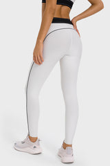 Women's Color Clash High Stretch Yoga Leggings