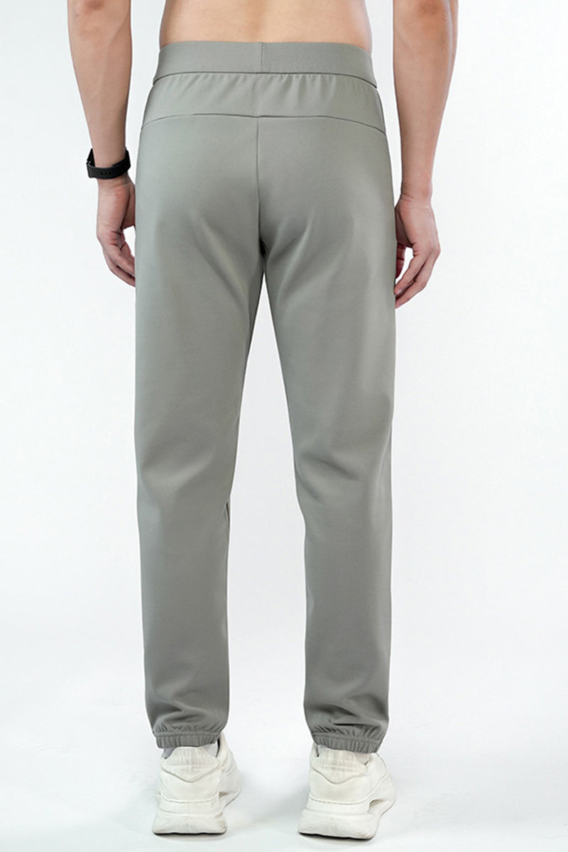 Men High-Waist Warm Quick-Dry Outdoor Running Training Pants