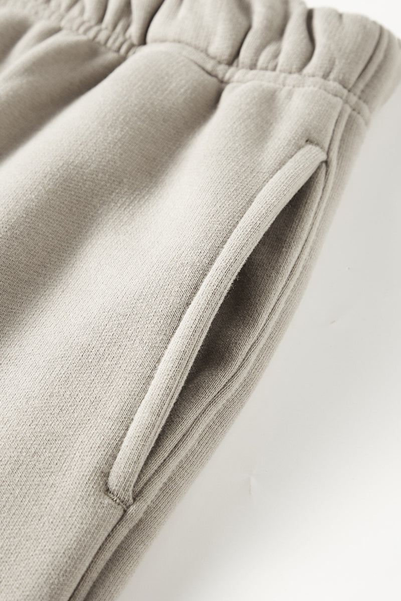 Men's teen loose casual fleece sports trousers