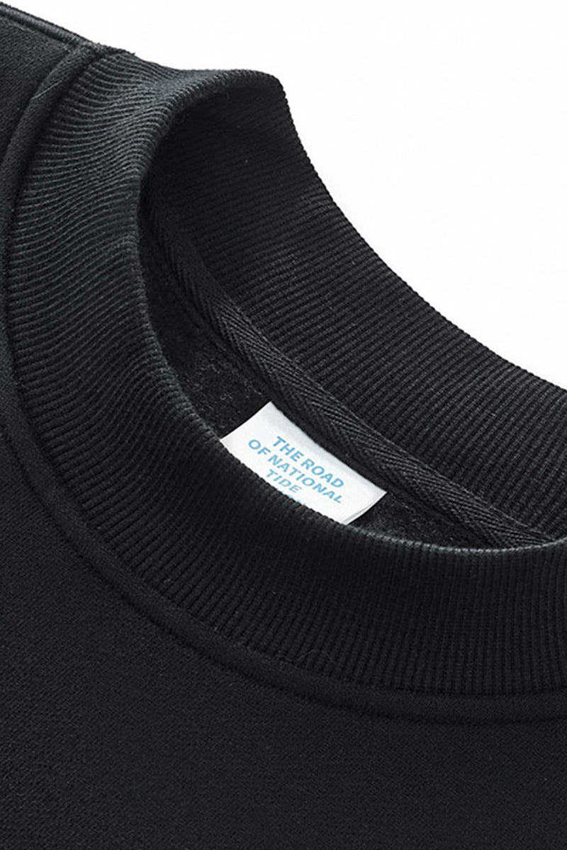 Unisex Basic Loose Fleece Hoodie