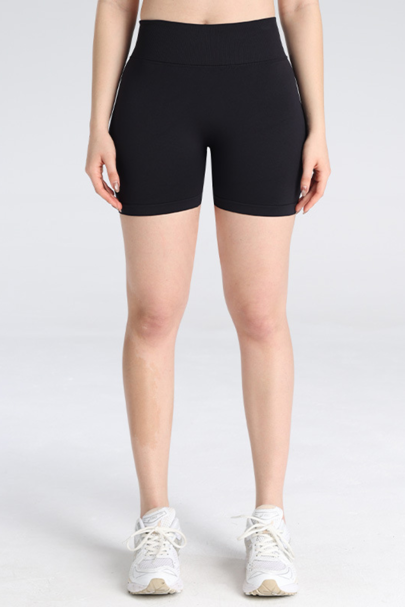 Women's Seamless  Quick-Dry 3D Lifting Sports Yoga Shorts