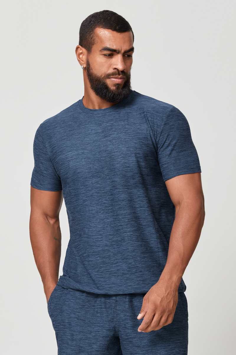 Men's Round-neck Sports Short-Sleeved Shirt