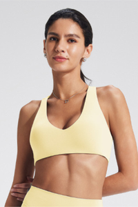 Women's U-Neck Racerback Bare Feel Sports Yoga Bra