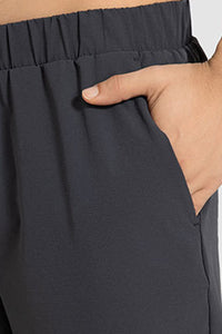 Men Lightweight Quick-Dry Straight Leg Casual Pants