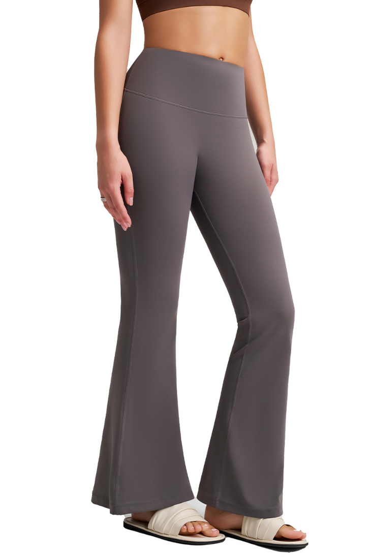 Women's high-waisted wide-leg yoga pants