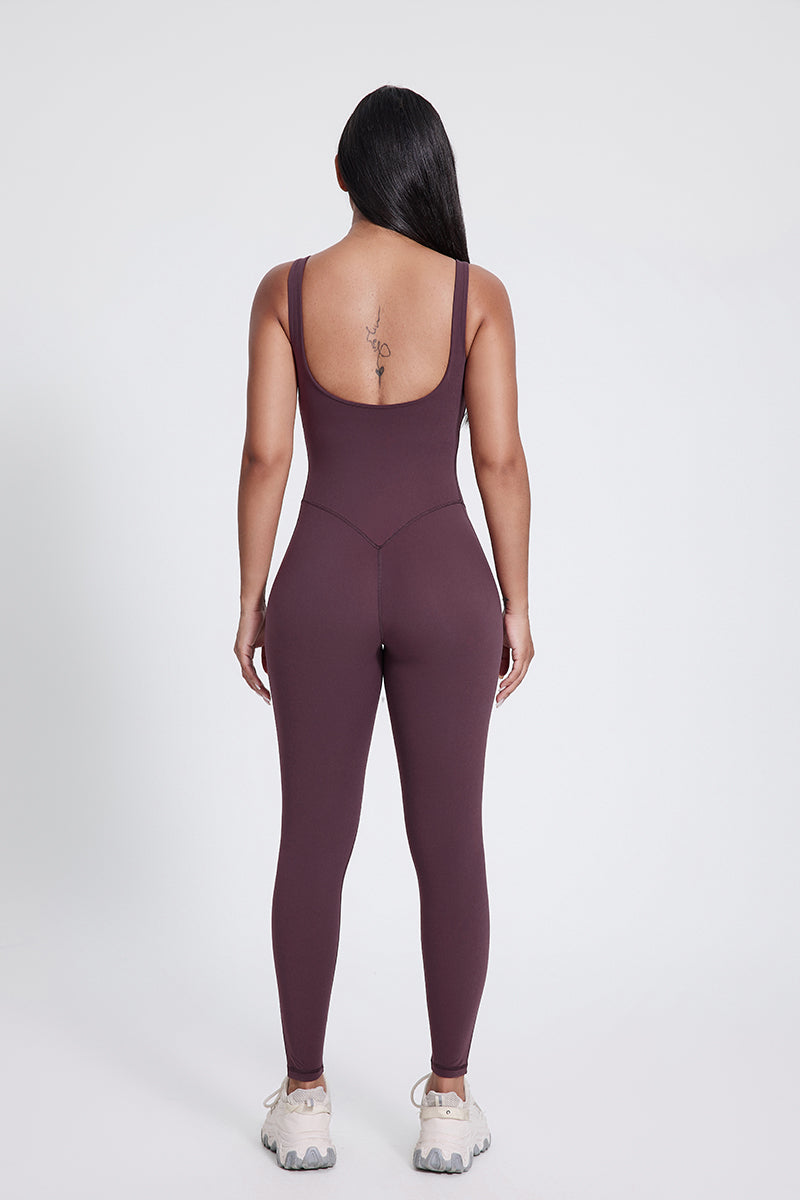 Women'S Yoga Exercise Quick-Drying Butt Lift Bodysuit