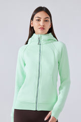 Women'S Zip Sport Hooded Jacket