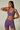 Women's Athletic Set:V-Neck Bra And Sculpting Shorts