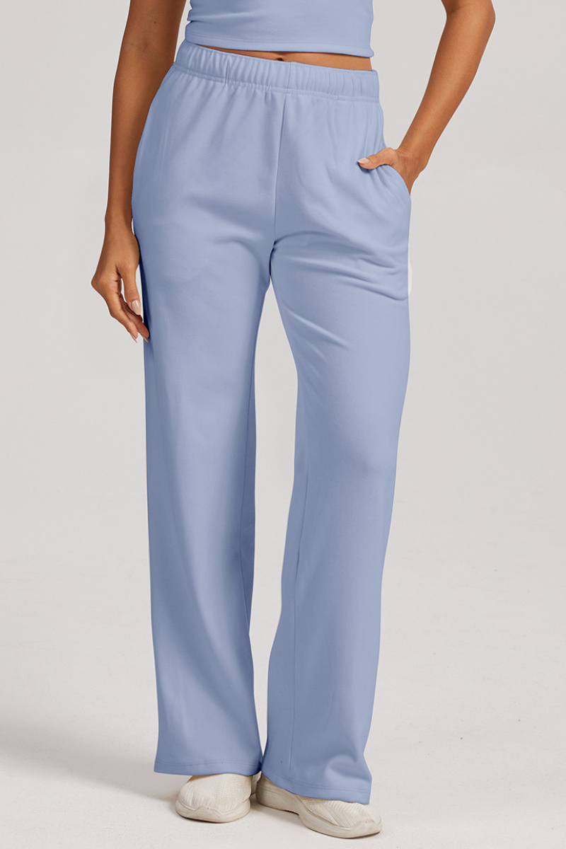 Women's  high-waist drawstring sweatpants