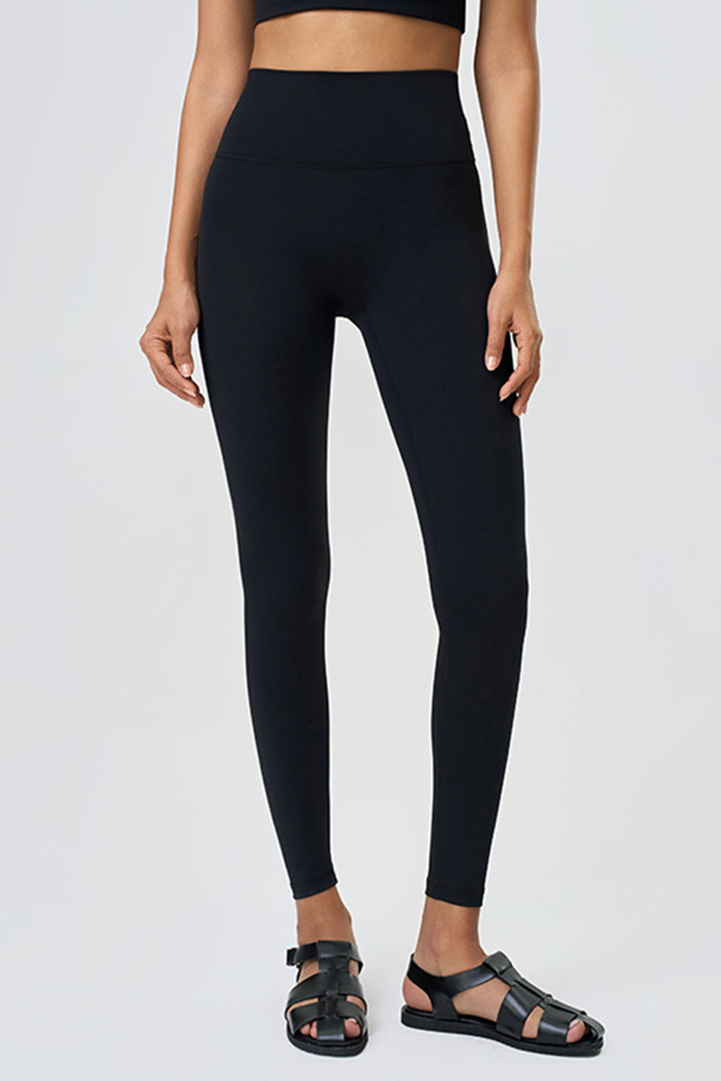 Women High-Waisted Sculpting Seamless Cropped Yoga Sports Leggings