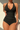 Women's V-neck Halterneck Pleated Solid Sexy Swimsuit