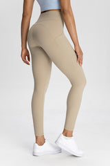 Women Pocket High-Waisted Naked Feel Quick-Dry Yoga Leggings