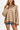 Women’s Winter Boho Striped Contrast Trim Knit Sweater