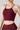 Women's Twisted Cutout Back Halterneck Padded Sports Bra