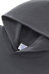 Unisex Boxy Loose Fleece Hoodie